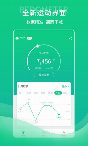 薄荷计步器