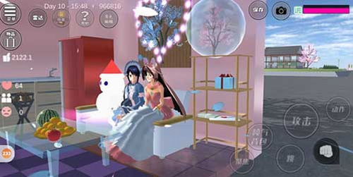 樱花校园模拟器英文版