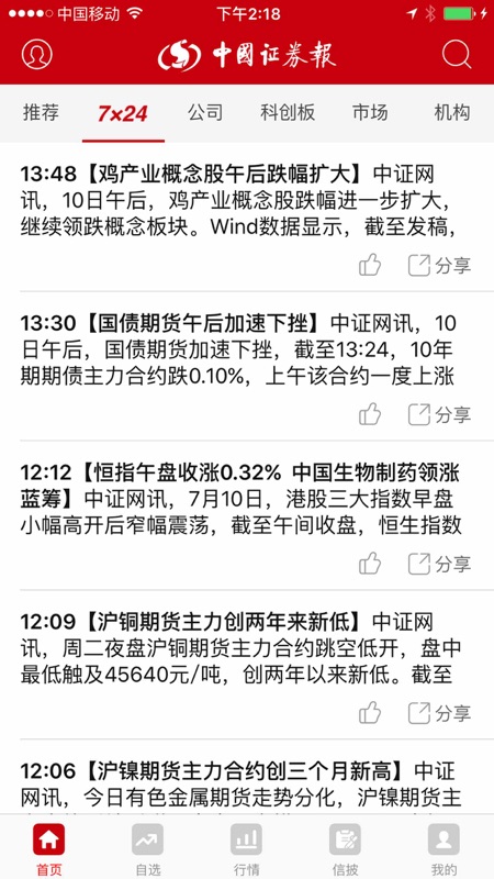 中国证券报iOS版