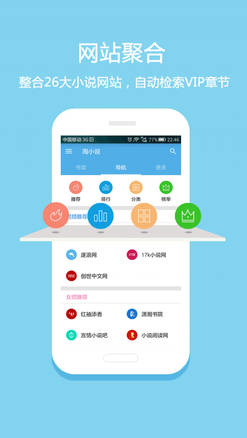 免费淘小说HD车机版