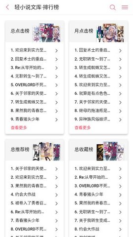 哔哩轻小说无广告版