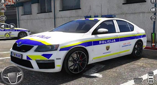美国警察驾驶