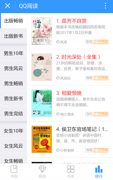 QQ阅读小程序版