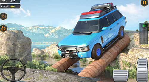 4x4泥浆吉普车