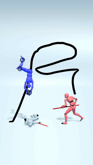 画线格斗