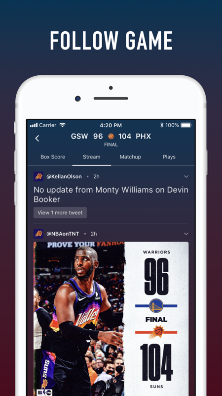 NBA比分app iOS版