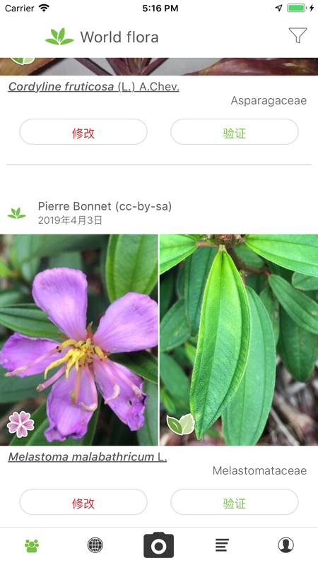 植物识别PlantNet iOS版