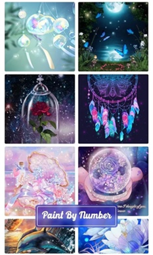 一起玩数字填色