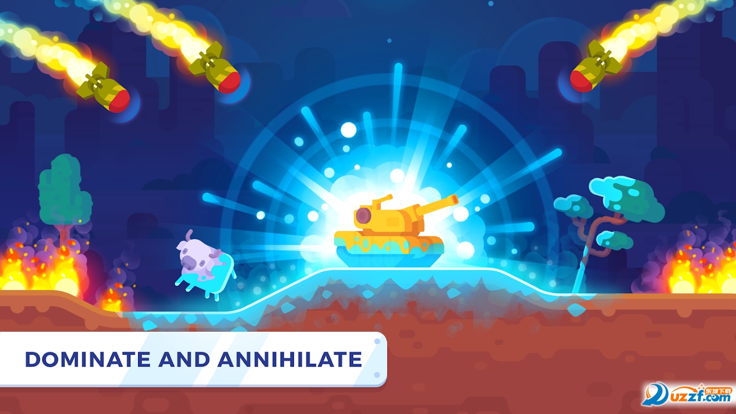 坦克之星小游戏(Tank Stars)截图