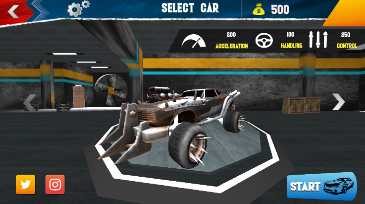 风火轮赛车手游(HotWheels Race off)截图