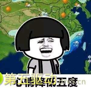 抖音天气预报说想你表情包