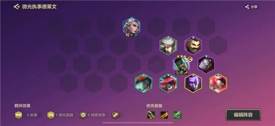 金铲铲之战霓虹之夜精密执事怎么搭配