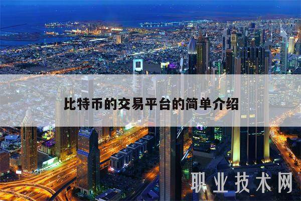 比特币的交易平台的简单介绍-第1张图片-binance交易所